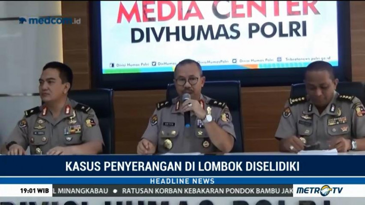 Polisi Selidiki Penyerangan Jemaah Ahmadiyah di Lombok