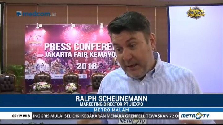 Jakarta Fair Kemayoran 2018 Siap Digelar