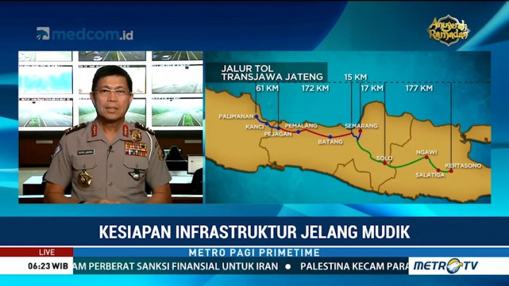 Infrastruktur Lalu Lintas Jelang Mudik Lebaran