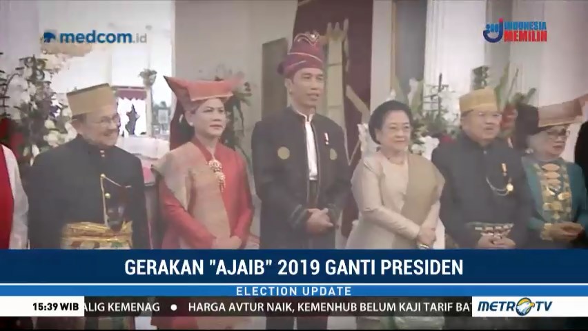 Gerakan 'Ajaib' 2019 Ganti Presiden