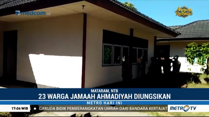 Jemaah Ahmadiyah di NTB yang Diserang Diungsikan