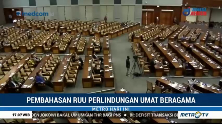 Pemerintah dan DPR Segera Bahas RUU Perlindungan Umat Beragama