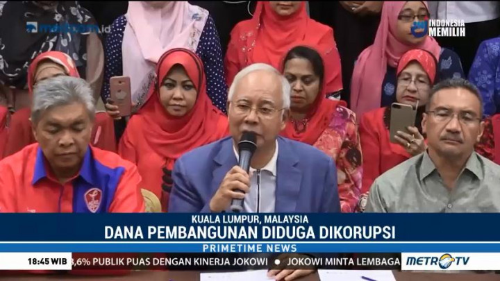 Badan Anti-Korupsi Malaysia Periksa Najib Razak