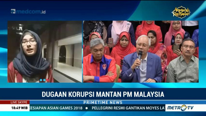 Najib Razak Bantah Korupsi Uang 1MDB