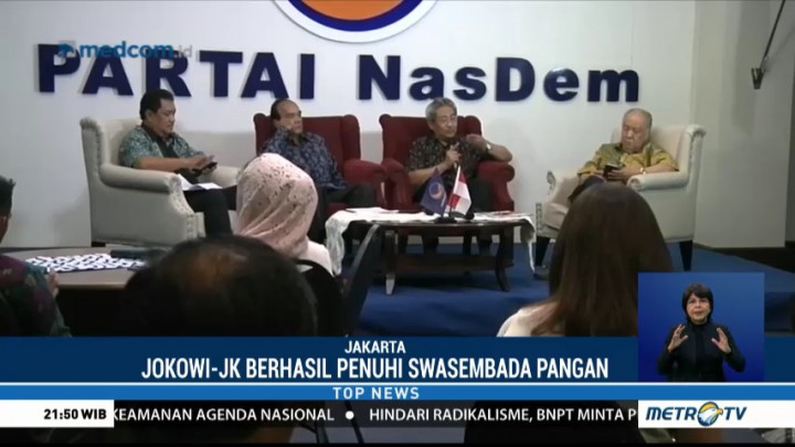 Pemerintahan Jokowi-JK Dinilai Berhasil Penuhi Swasembada Pangan