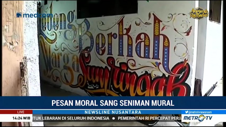 Pesan Moral dari Seniman Mural