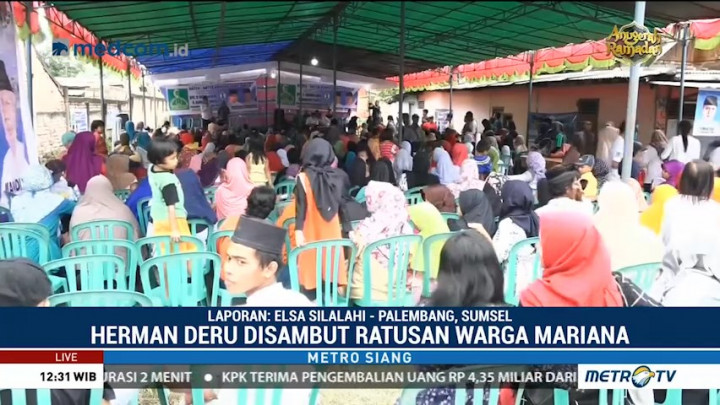 Kegiatan Kampanye Kandidat Pilgub Sumsel di Bulan Ramadan