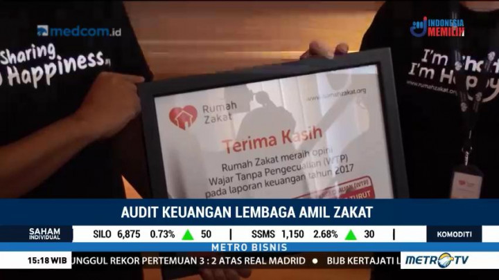 Laporan Keuangan Rumah Zakat Raih Opini WTP