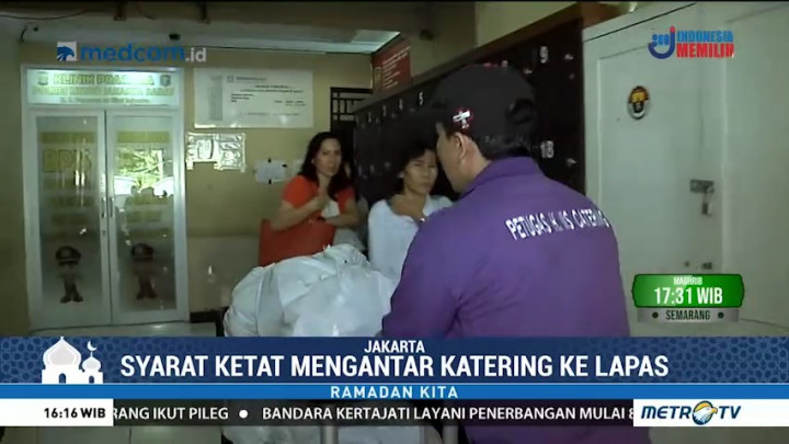 Kisah Petugas Pengantar Katering Narapidana