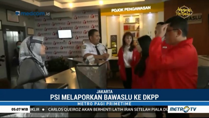 PSI Laporkan Bawaslu ke DKPP
