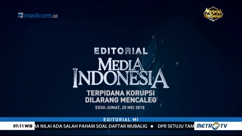 Terpidana Korupsi Dilarang Mencaleg