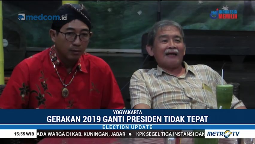 Gerakan #2019GantiPresiden Dinilai Cederai Persatuan Bangsa
