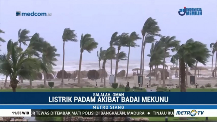 Badai Mekunu Melanda Oman