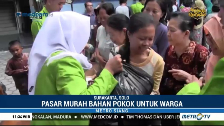 Kemendag Gelar Pasar Murah di Surakarta