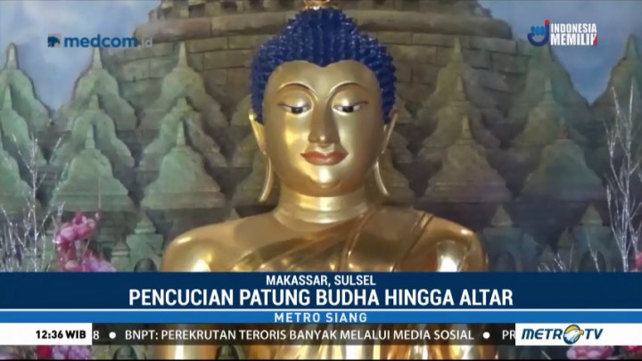 Umat Budha Makassar Bersiap Sambut Hari Raya Waisak