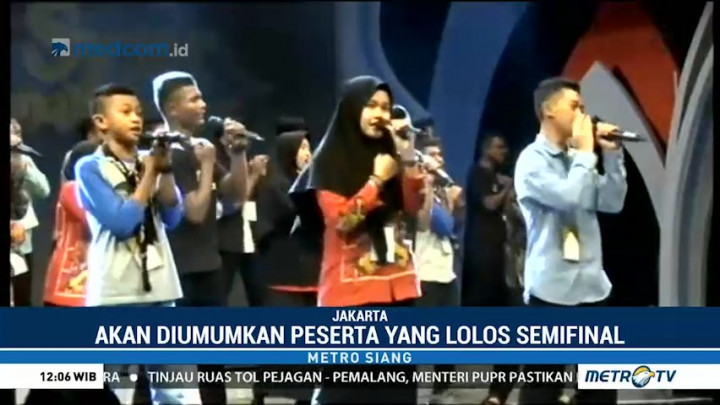 Enam Peserta Syiar Anak Negeri Ikuti Gladi Bersih Jelang Babak Eliminasi