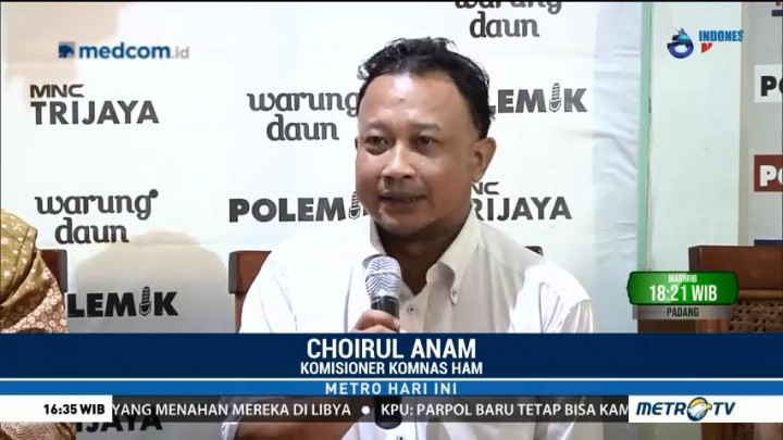 Komnas HAM Kritisi Pelibatan TNI Pada UU Terorisme