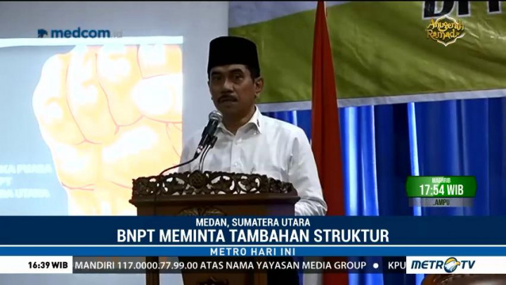 BNPT Siapkan Implementasi Penanganan Teroris