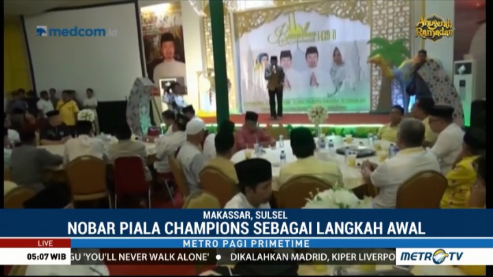 Nurdin Halid akan Gelar Nobar Piala Dunia 2018