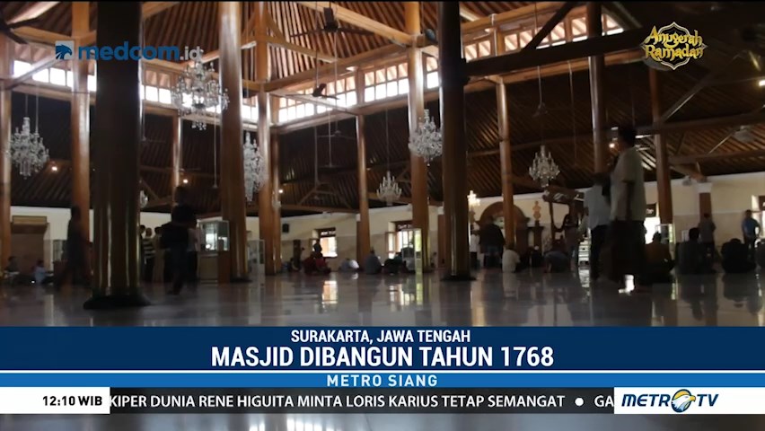 Harmoni Budaya di Masjid Agung Keraton Surakarta