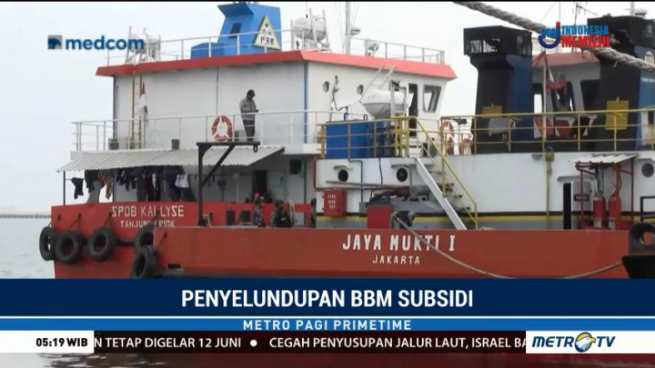 TNI AL Gagalkan Penyelundupan Solar di Perairan Lampung