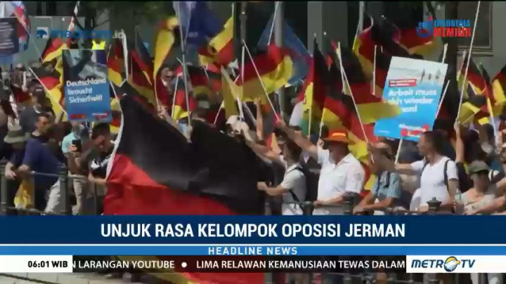 Pendukung Oposisi Jerman Tuntut Perubahan Sejumlah Kebijakan