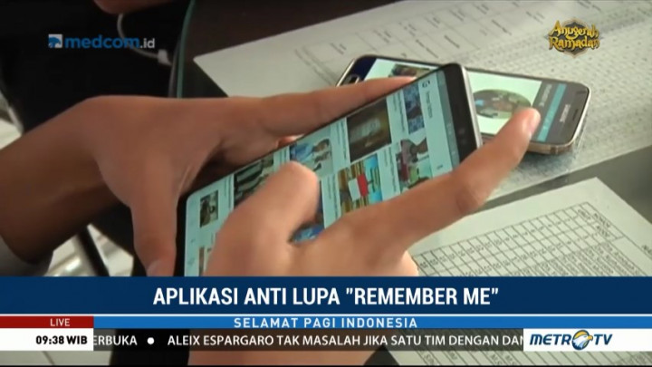 Remember Me, Aplikasi Anti Lupa Karya Siswa SMP