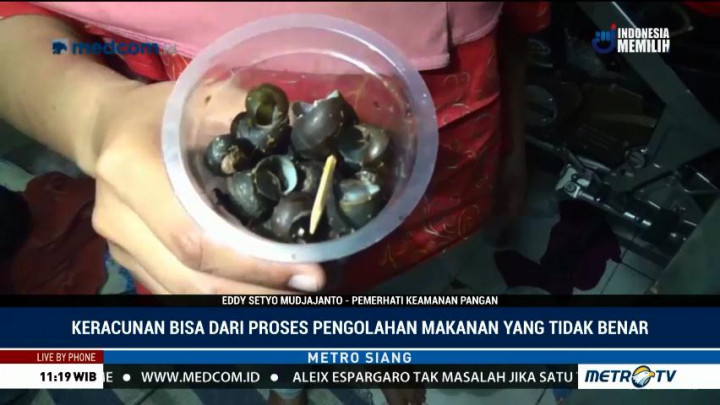 Keong Sawah Tidak Beracun Jika Diolah Secara Benar