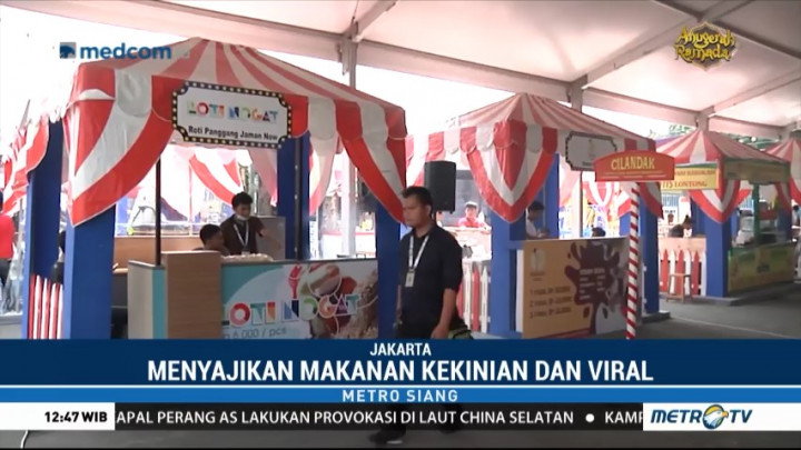 Berburu Makanan Kekinian di Jakarta Fair 2018