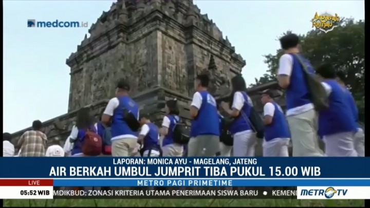 Ini Rangkaian Acara Jelang Perayaan Waisak di Candi Borobudur