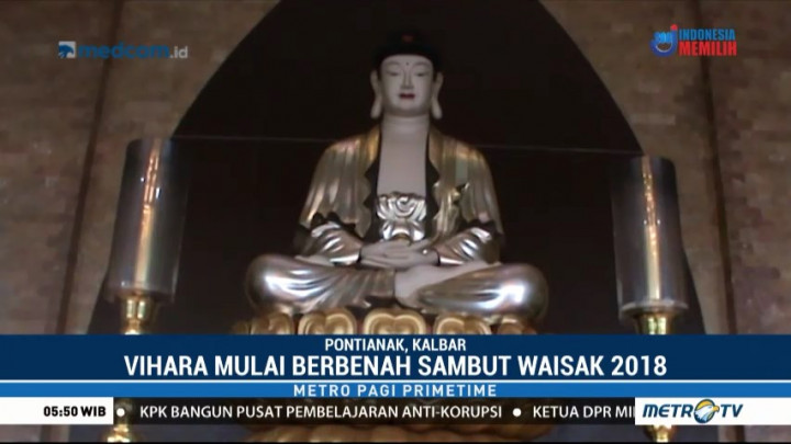 Pengurus Maha Vihara Maitreya Berbenah Sambut Waisak