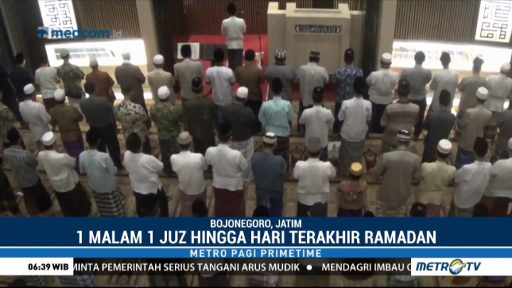 Masjid Ini Gelar Tarawih Berkonsep <i>One Night One Juz</i>