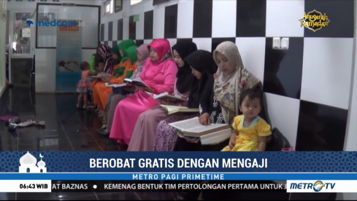 Berobat Gratis dengan Mengaji 1 Juz