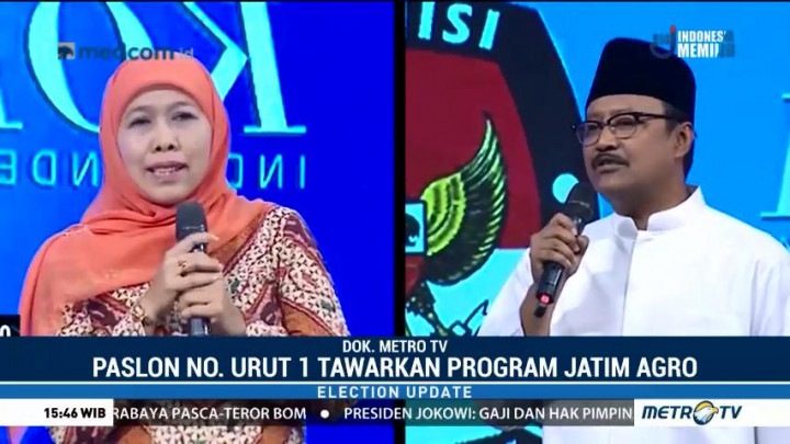 Adu Program Cagub Jatim di Bidang Pertanian dan Peternakan