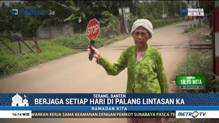 Amanah Nenek Penjaga Perlintasan Kereta