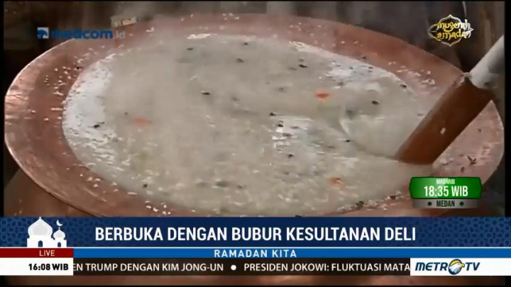 Berbuka dengan Bubur Kesultanan Deli