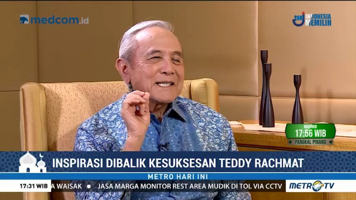 Inspirasi di Balik Kesuksesan Teddy Rachmat (2)