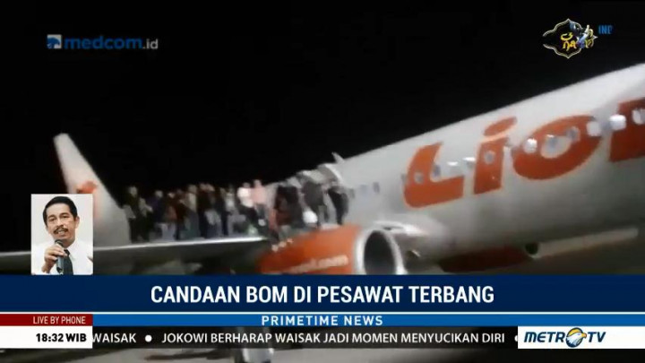 Lion Air Minta Pelaku Candaan Bom Ditindak Tegas