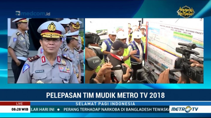 Pelepasan Tim Mudik Metro TV 2018 (1)