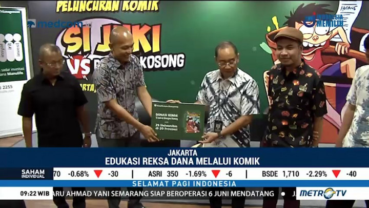Edukasi Reksa Dana Lewat Komik