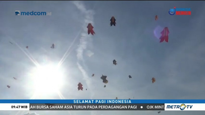 Festival Layang-Layang Raksasa Kembali Digelar di Bali