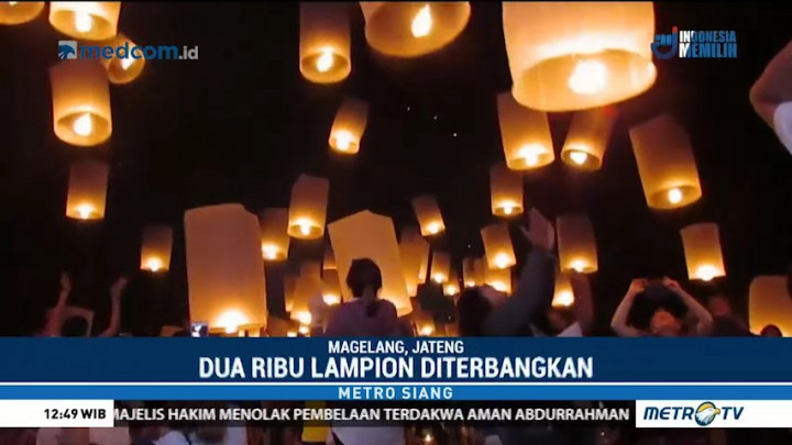 Makna Melepas Lampion Saat Waisak