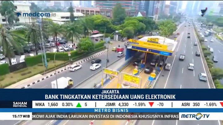 Penggunaan E-Toll Saat Arus Mudik Diprediksi Naik 30%