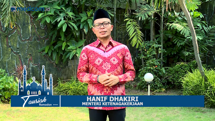 Hanif Dhakiri: Menjaga Produktivitas di Bulan Ramadan