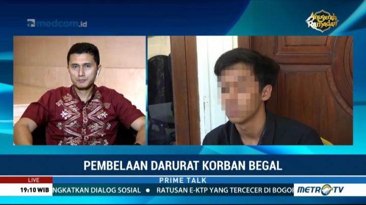 Pembelaan Darurat Korban Begal