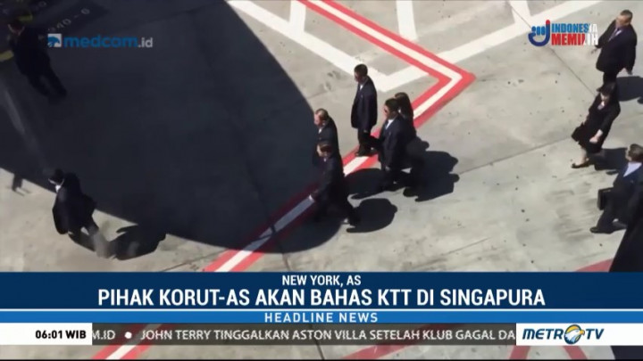 Utusan Kim Jong-un Tiba di New York