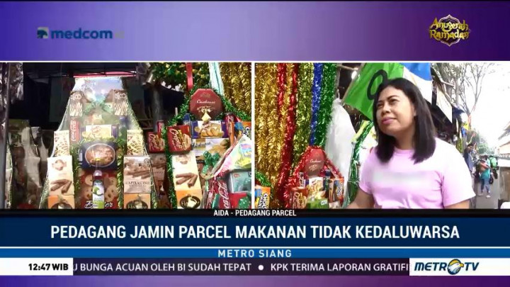 Penjualan Parcel Jelang Lebaran