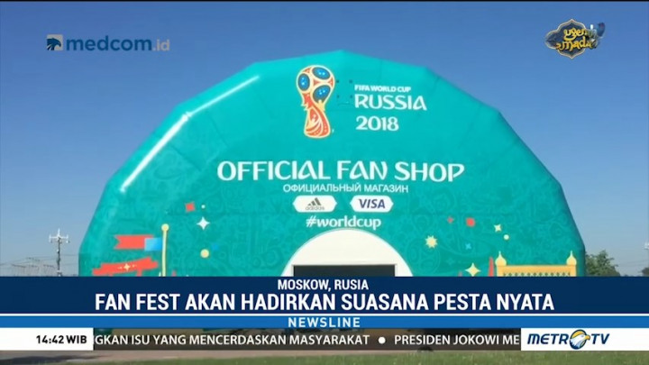 Rusia Sediakan Fan Fest di Setiap Kota
