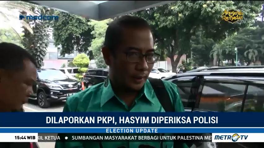 Hasyim Asy'ari Diperiksa Terkait Laporan PKPI