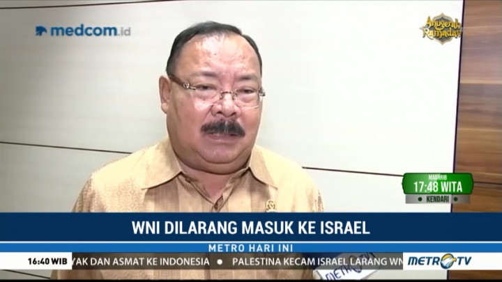 Komisi I: Pelarangan WNI oleh Israel Tidak Rasional